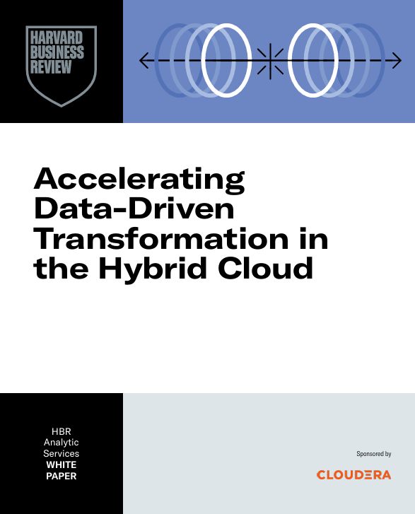 Accelerating Data-Driven Transformation in the Hybrid Cloud