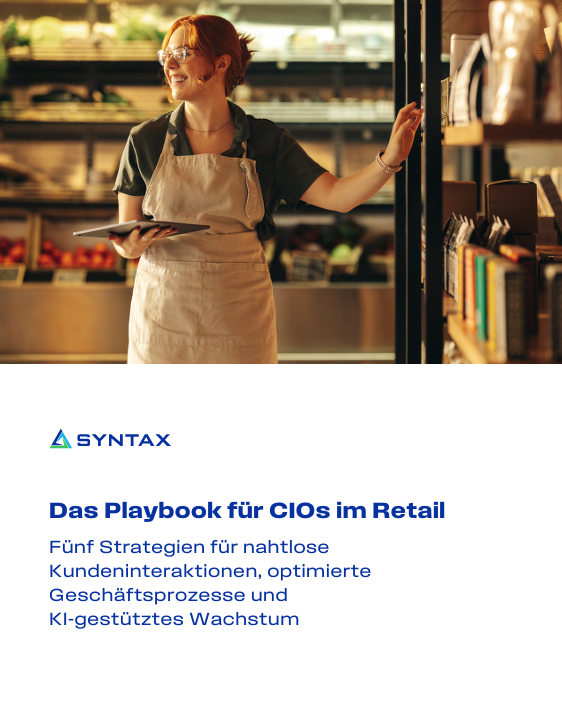 Das Retail CIO Playbook – Strategien für Kundenbindung, Effizienz & Wachstum